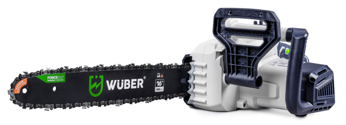 Сетевая цепная пила WUBER электрическая проводная с безключевой натяжкой шина 36 см для обрезки веток и деревьев