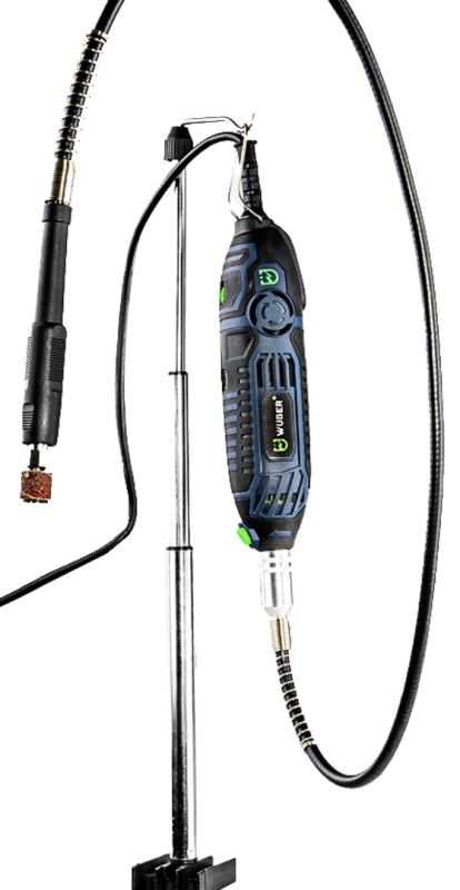 Гравер Шліфувальна машина пряма WUBER шліфмашинка гравірувальна із Гнучким Валом + насадки 300 шт