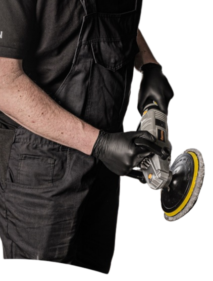 Полировальная машинка для кузова автомобиля BESTEN 2310 Вт для полировки с регулировкой оборотов.