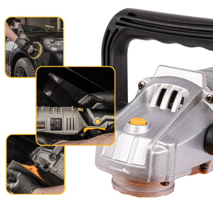 Полировальная машинка для кузова автомобиля BESTEN 2310 Вт для полировки с регулировкой оборотов.