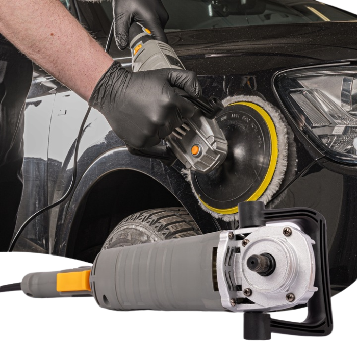 Полировальная машинка для кузова автомобиля BESTEN 2310 Вт для полировки с регулировкой оборотов.