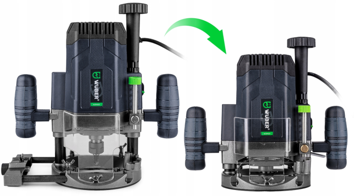 Фрезер сетевой электрический сетевой WUBER с регулировкой оборотов 16000-30000 об/мин мощностью 2035 Вт.