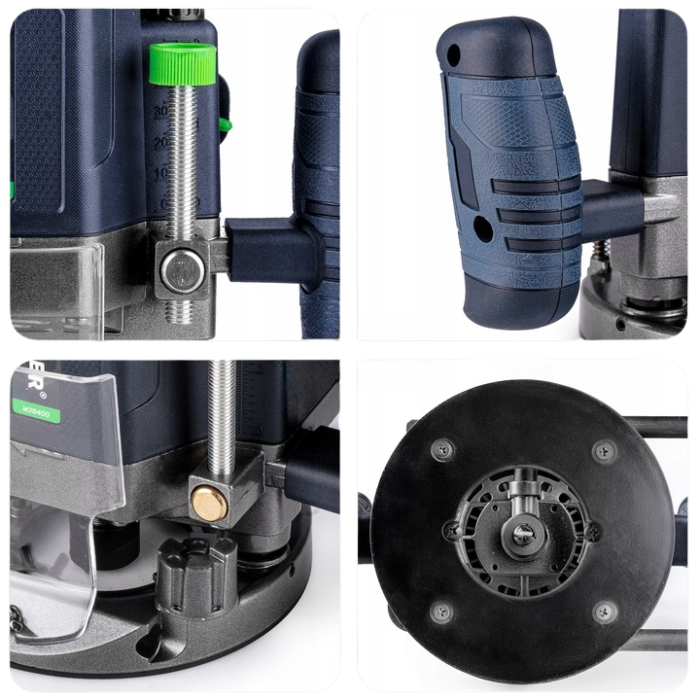 Фрезер сетевой электрический сетевой WUBER с регулировкой оборотов 16000-30000 об/мин мощностью 2035 Вт.