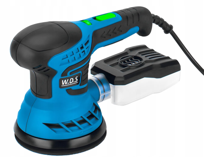 Ексцентрикова шліфмашинка WDS 450 Вт орбітального типу із регулюванням обертів 6000-12000 об/хв