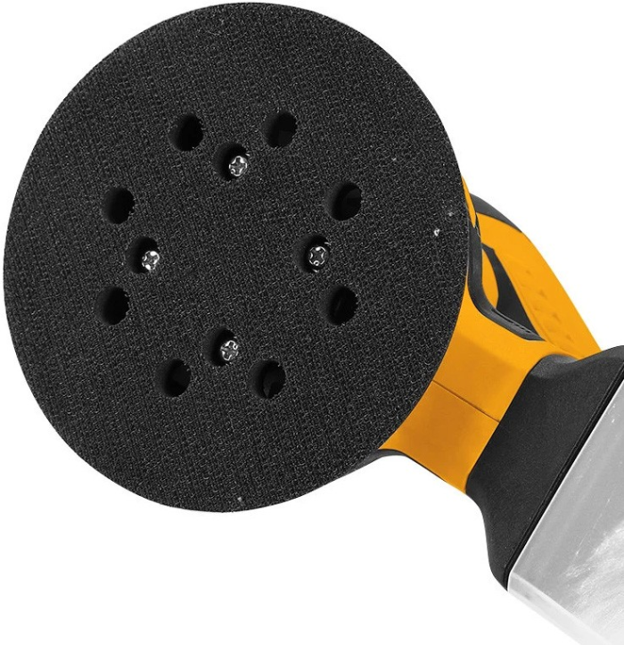 Ексцентрикова шліфмашинка DEKO 450 Вт орбітального типу із регулюванням обертів 6000-12000 об/хв