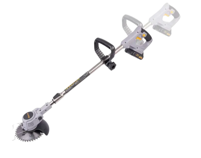 Акумуляторний тример BESTEN BE0002869 косарка з кутом нахилу головки для газону та бур'янів з 2 АКБ 36V/5Ah